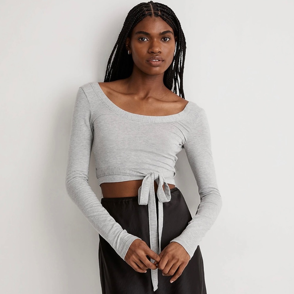 NWOT Madewell Ballet Wrap Top